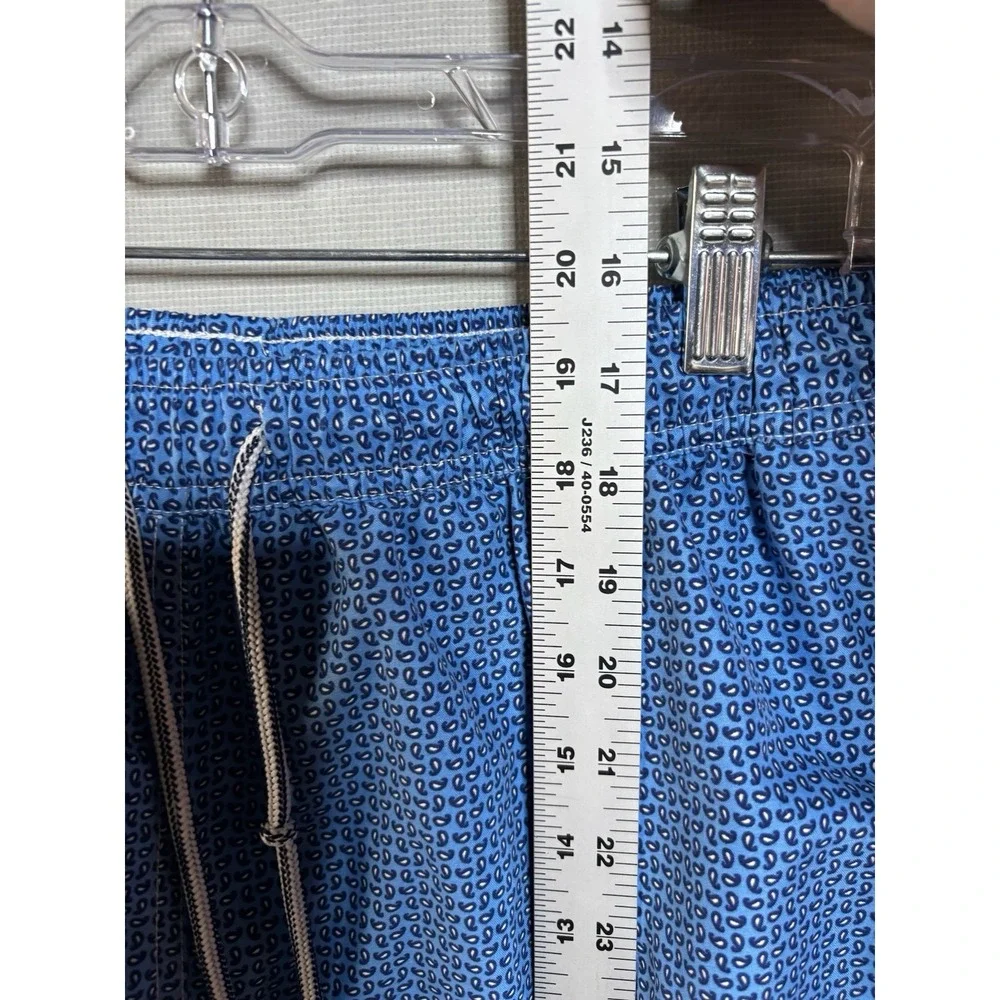 Peter Millar Swim Shorts Trunks Extra Large Blue Mens Performance Pockets Lined